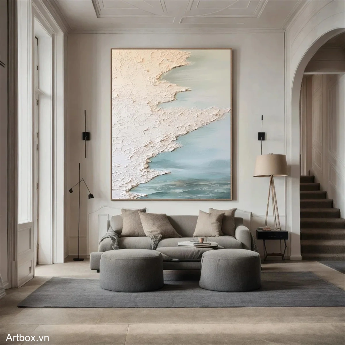 Biển Xanh Dịu Dàng - Mẫu 4