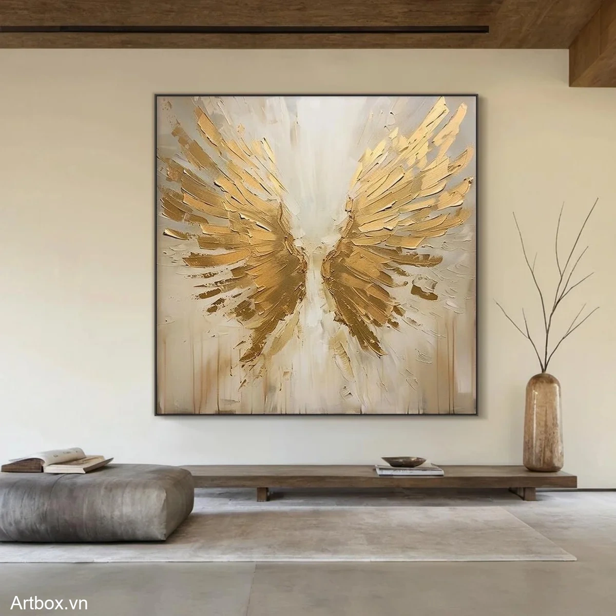 Cánh Thiên Thần Vàng - Mẫu 2