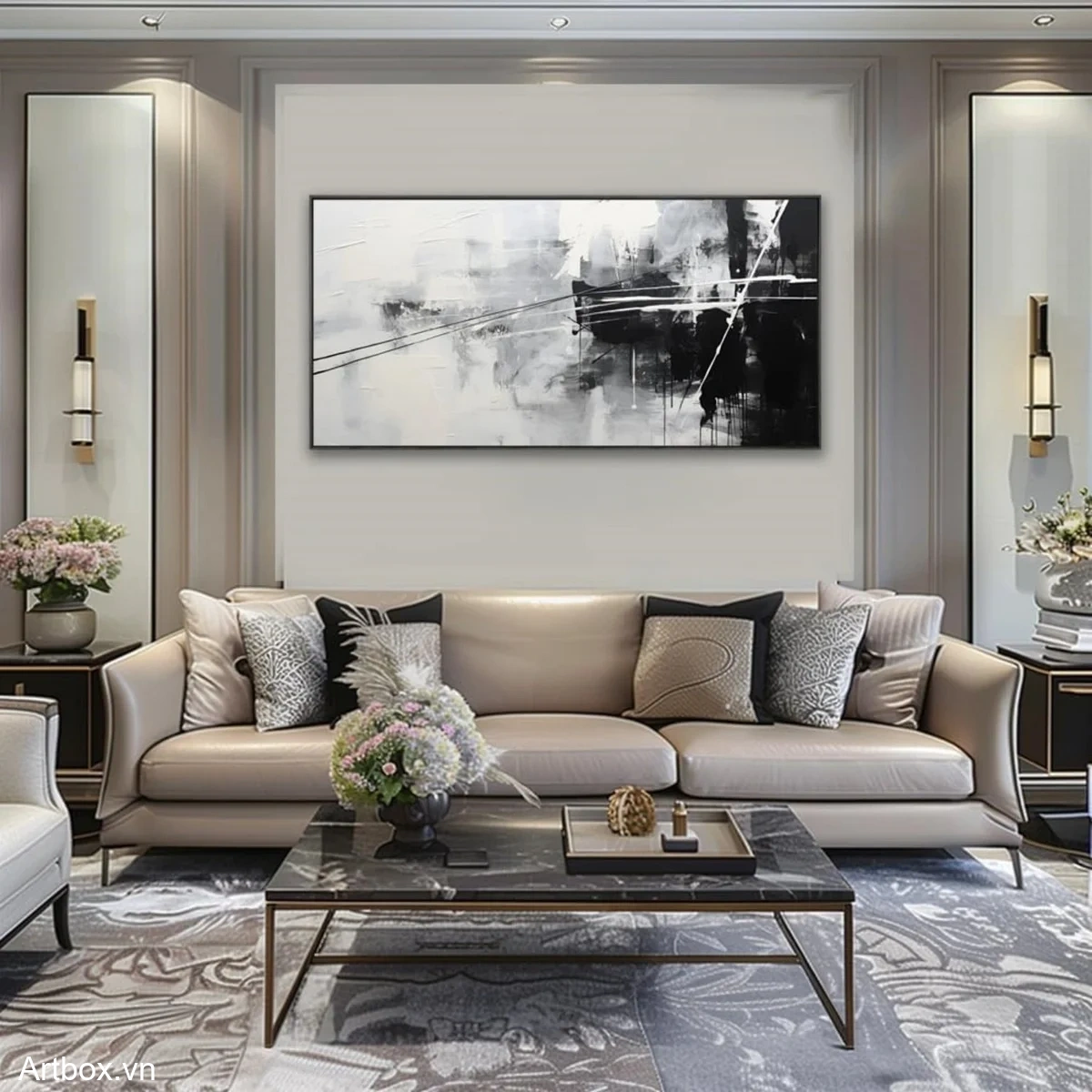 Bản Giao Hưởng Đen Trắng - Mẫu 1