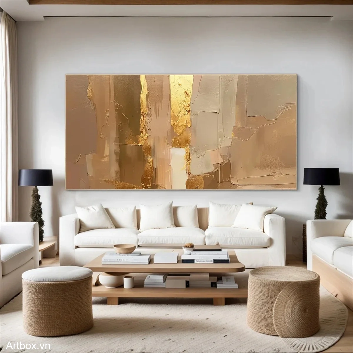 Hơi ấm của Cát và Vàng - Mẫu 1