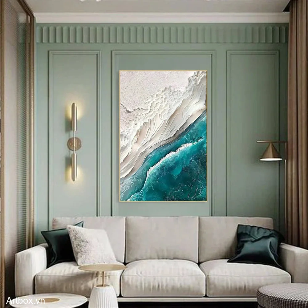 Hòa quyện giữa Biển và Cát - Mẫu 4