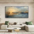 Bình Minh Trên Biển – Tranh Sơn Acrylic Trừu Tượng Phong cảnh Xanh dương Trang Trí Phòng khách – Phong Cách Hiện Đại Bình Minh Trên Biển – Tranh Sơn Acrylic Trừu Tượng Phong cảnh Xanh dương Trang Trí Phòng khách – Phong Cách Hiện Đại