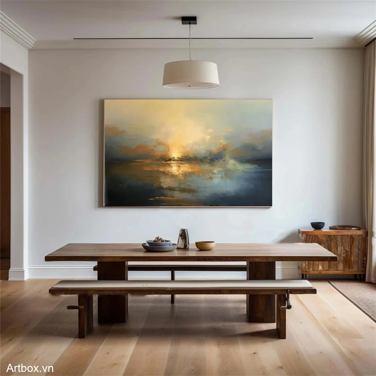 Huyền Ảo Trên Mặt Nước - Mẫu 1