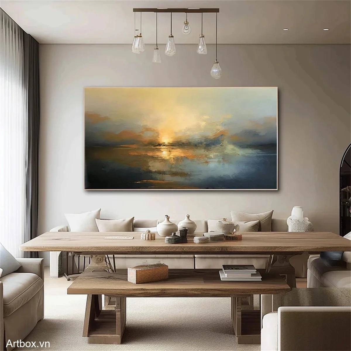 Huyền Ảo Trên Mặt Nước - Mẫu 2