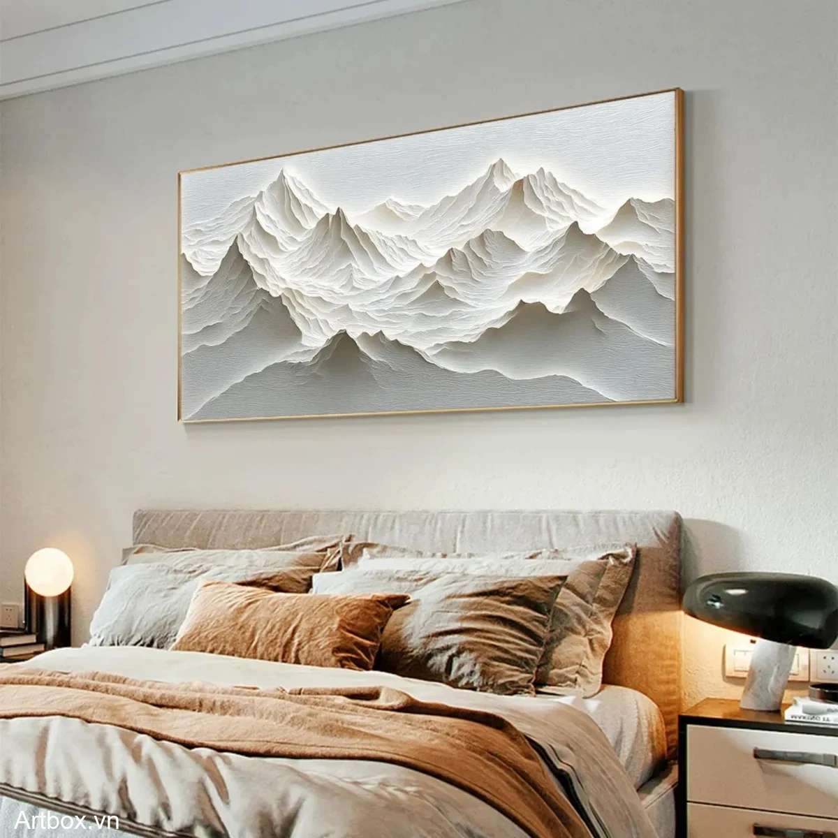 Hơi Thở Núi Non – Tranh Sơn Acrylic Trừu Tượng Phong cảnh Xám Trang Trí Phòng khách, Phòng ngủ – Phong Cách Hiện Đại Hơi Thở Núi Non – Tranh Sơn Acrylic Trừu Tượng Phong cảnh Xám Trang Trí Phòng khách, Phòng ngủ – Phong Cách Hiện Đại