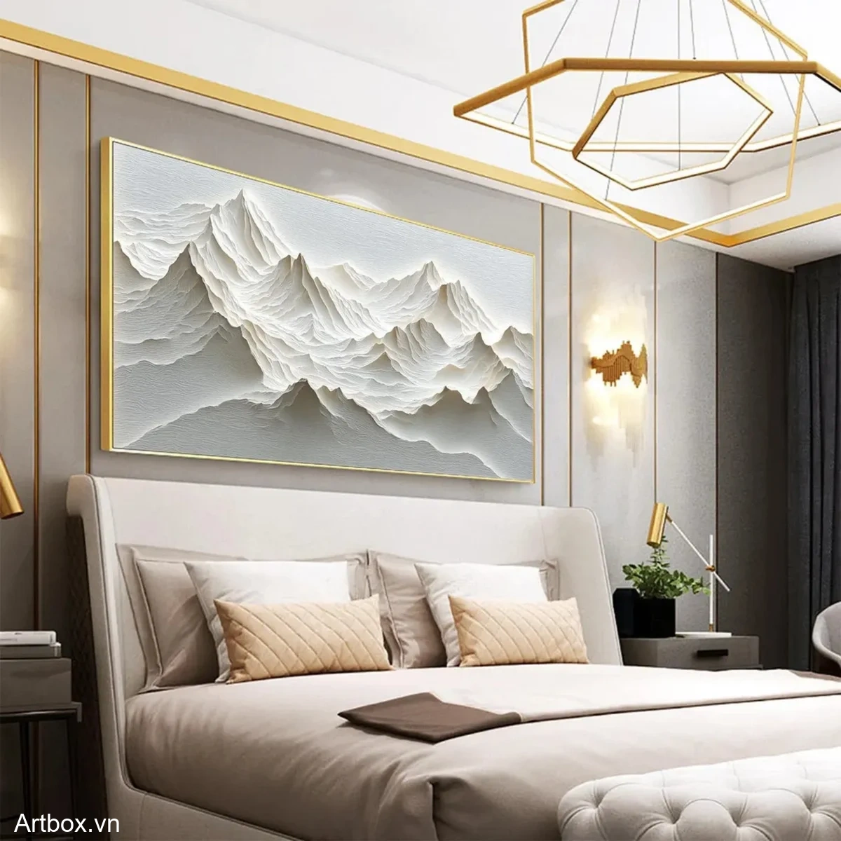 Hơi Thở Núi Non – Tranh Sơn Acrylic Trừu Tượng Phong cảnh Xám Trang Trí Phòng khách, Phòng ngủ – Phong Cách Hiện Đại Hơi Thở Núi Non – Tranh Sơn Acrylic Trừu Tượng Phong cảnh Xám Trang Trí Phòng khách, Phòng ngủ – Phong Cách Hiện Đại