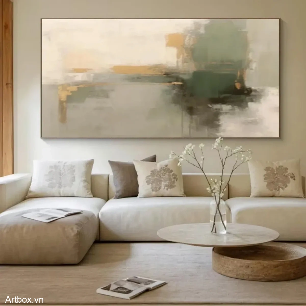 Hòa quyện sắc màu tự nhiên - Mẫu 3