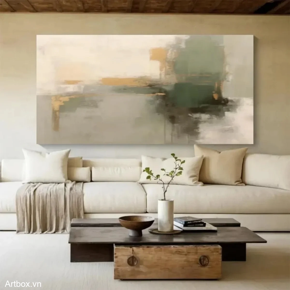 Hòa quyện sắc màu tự nhiên - Mẫu 4