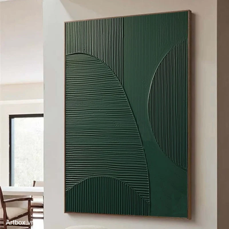 Hòa Quyện Tự Nhiên – Tranh Sơn Acrylic Trừu Tượng Trừu tượng Xanh lá Trang Trí Phòng khách – Phong Cách Hiện Đại Hòa Quyện Tự Nhiên – Tranh Sơn Acrylic Trừu Tượng Trừu tượng Xanh lá Trang Trí Phòng khách – Phong Cách Hiện Đại