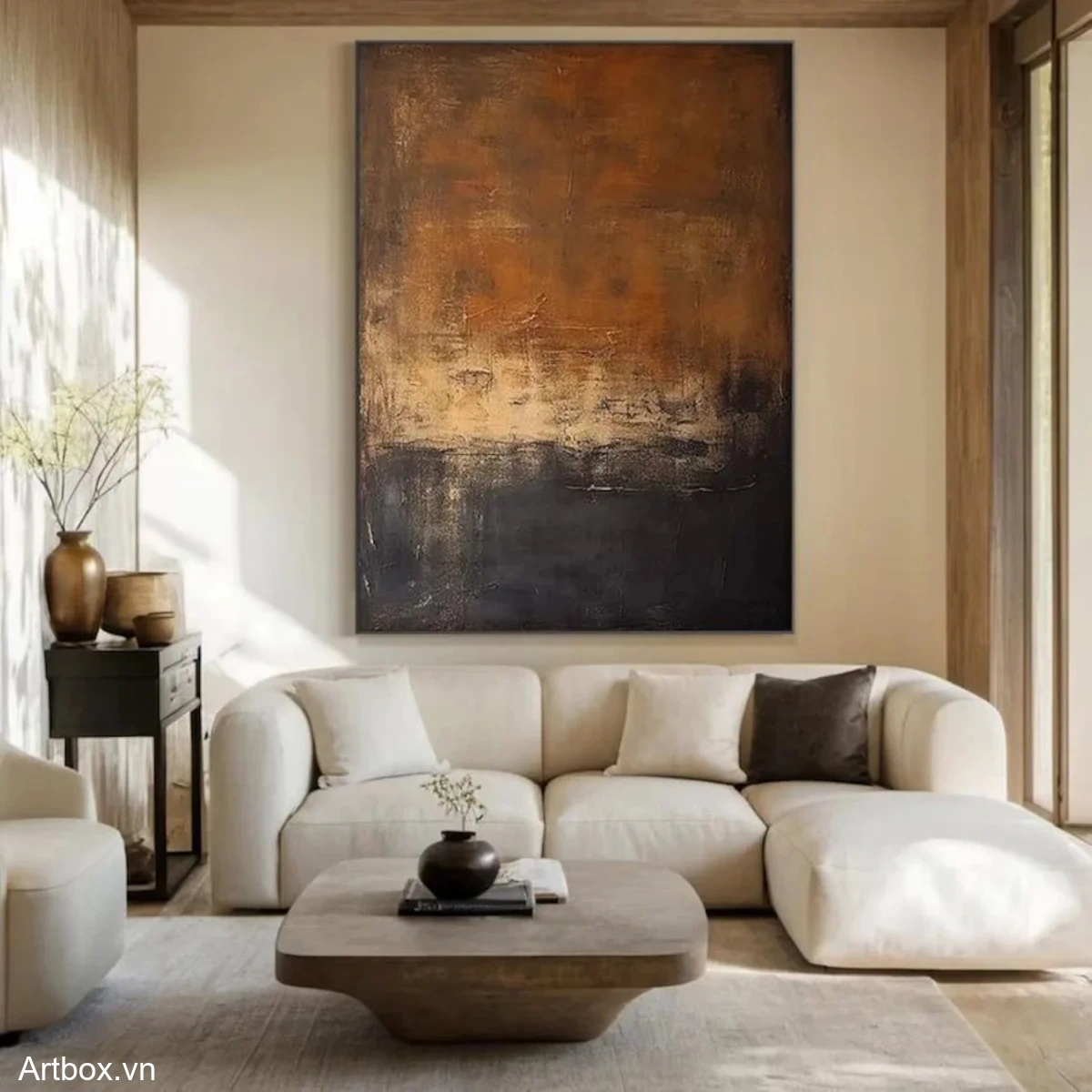 Hòa sắc trời chiều - Mẫu 1