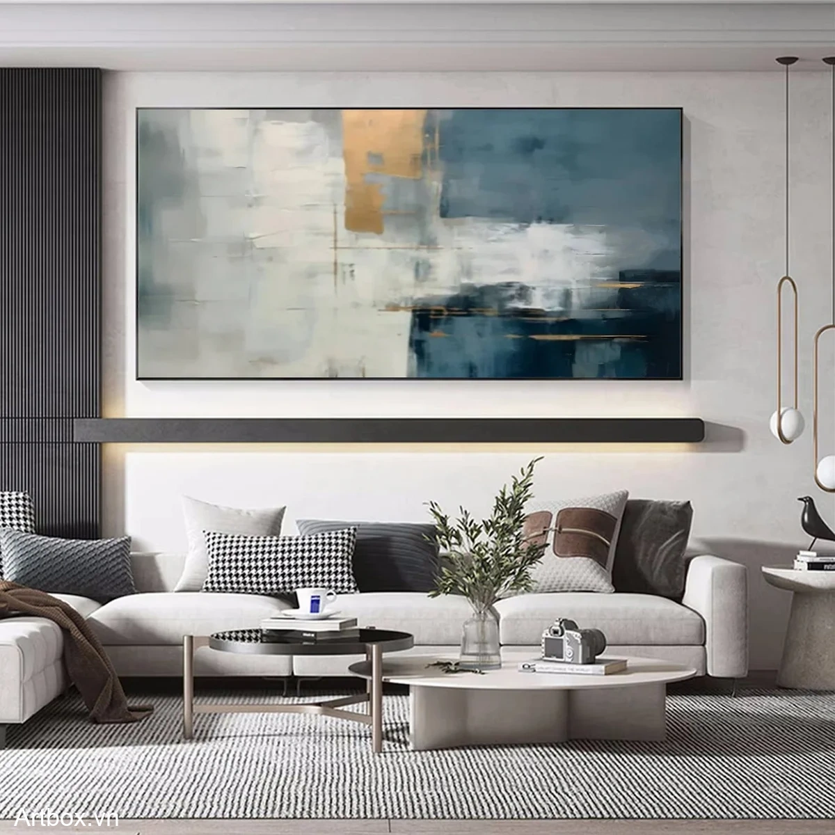 Hòa quyện sắc màu - Mẫu 3