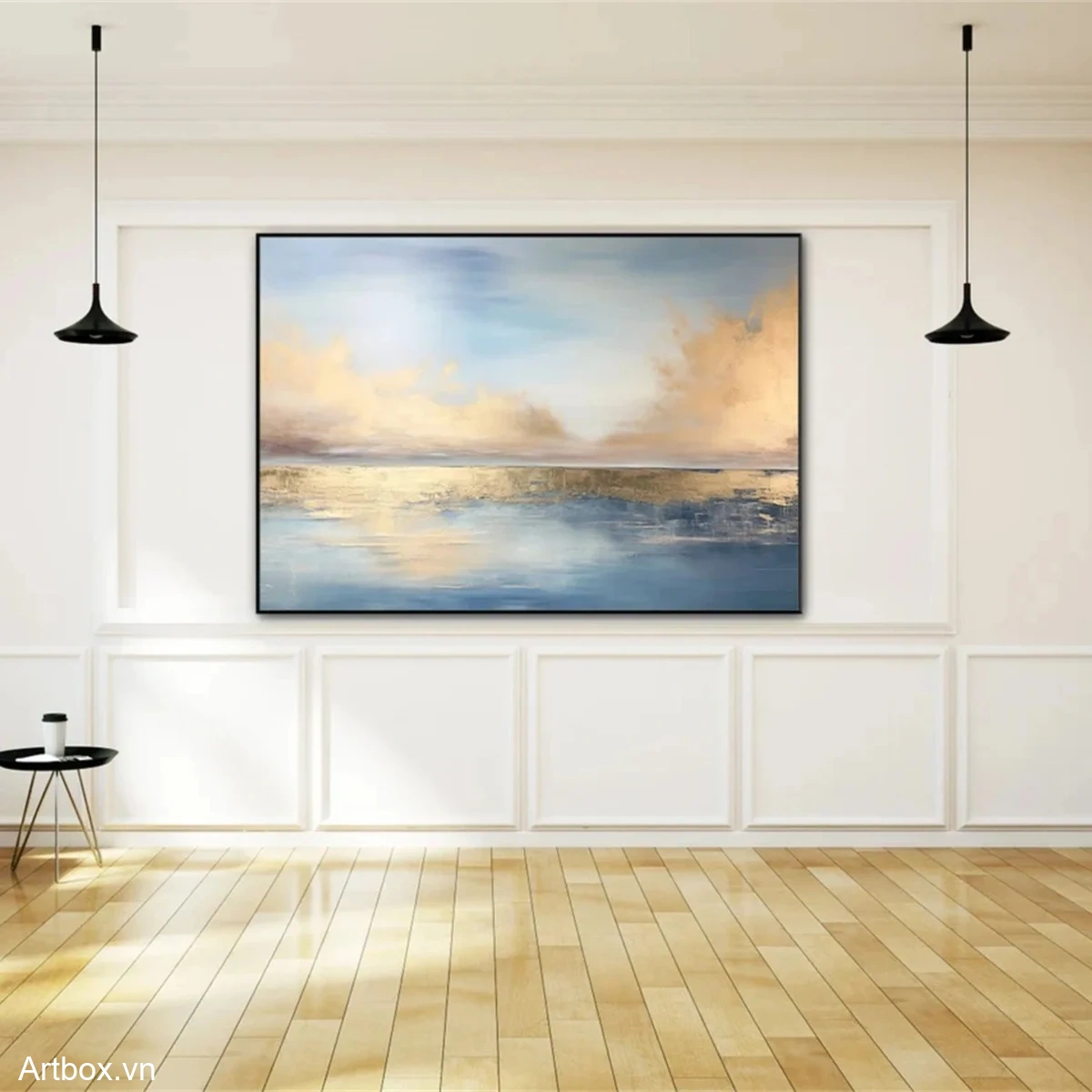 Hòa Quyện Ánh Sáng – Tranh Sơn Acrylic Trừu Tượng Phong cảnh Xanh dương Trang Trí Phòng khách – Phong Cách Hiện Đại Hòa Quyện Ánh Sáng – Tranh Sơn Acrylic Trừu Tượng Phong cảnh Xanh dương Trang Trí Phòng khách – Phong Cách Hiện Đại