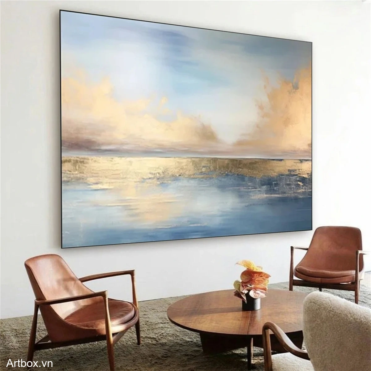 Hòa Quyện Ánh Sáng – Tranh Sơn Acrylic Trừu Tượng Phong cảnh Xanh dương Trang Trí Phòng khách – Phong Cách Hiện Đại Hòa Quyện Ánh Sáng – Tranh Sơn Acrylic Trừu Tượng Phong cảnh Xanh dương Trang Trí Phòng khách – Phong Cách Hiện Đại