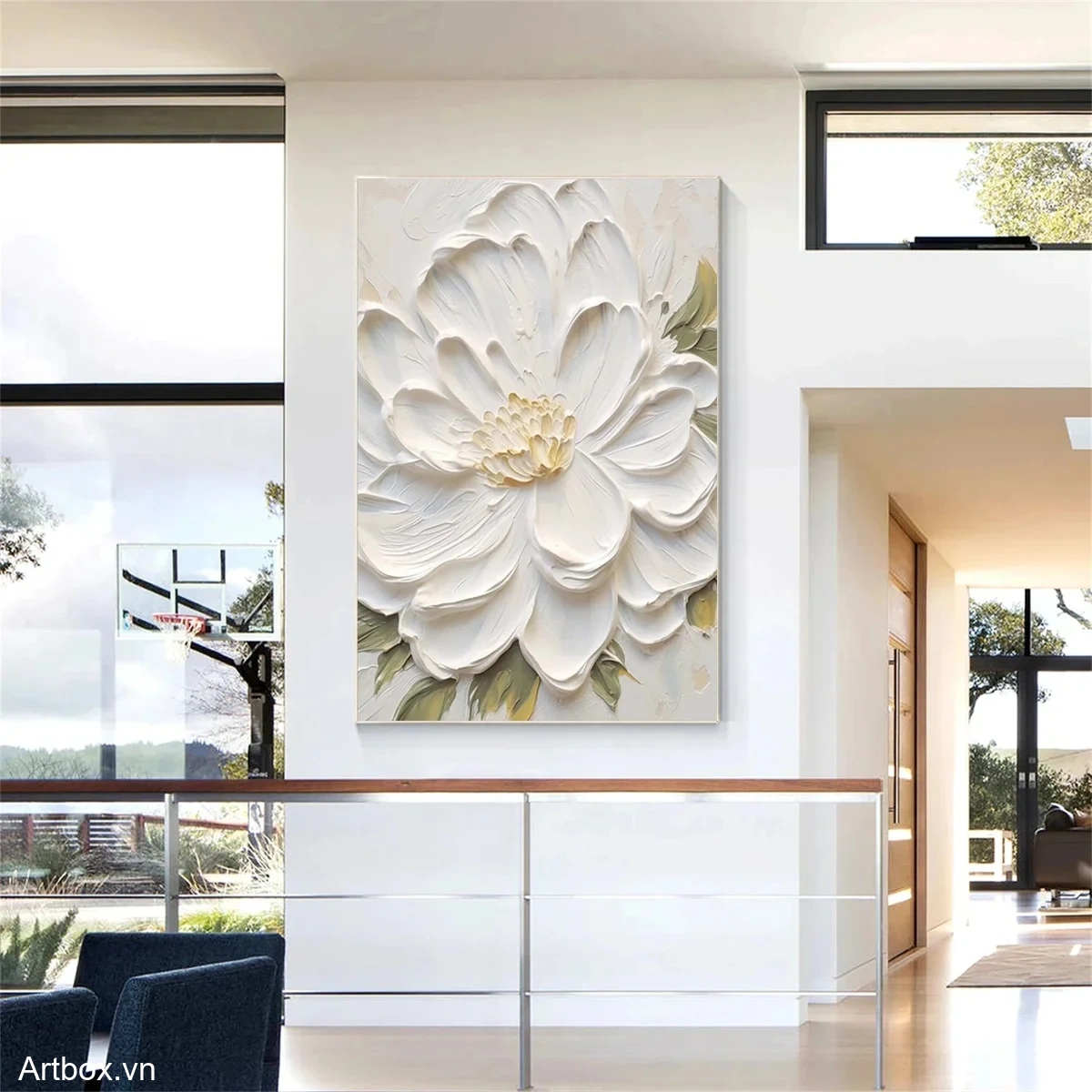 Nụ Hoa Trắng Nở Rộ - Mẫu 1