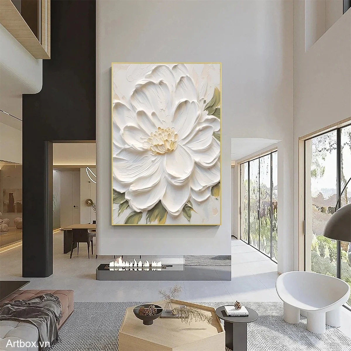 Nụ Hoa Trắng Nở Rộ - Mẫu 4