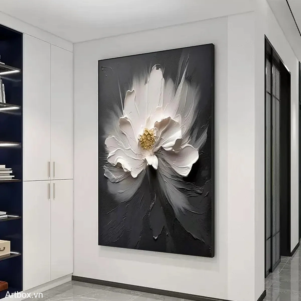 Nét Đẹp Từ Hoa Trắng - Mẫu 2