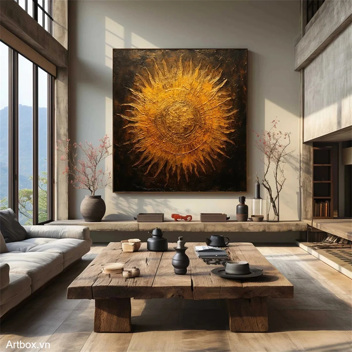 Vầng Dương Rực Rỡ - Mẫu 1