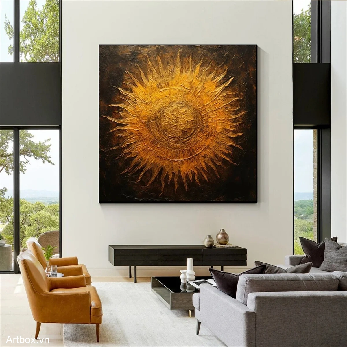 Vầng Dương Rực Rỡ - Mẫu 2