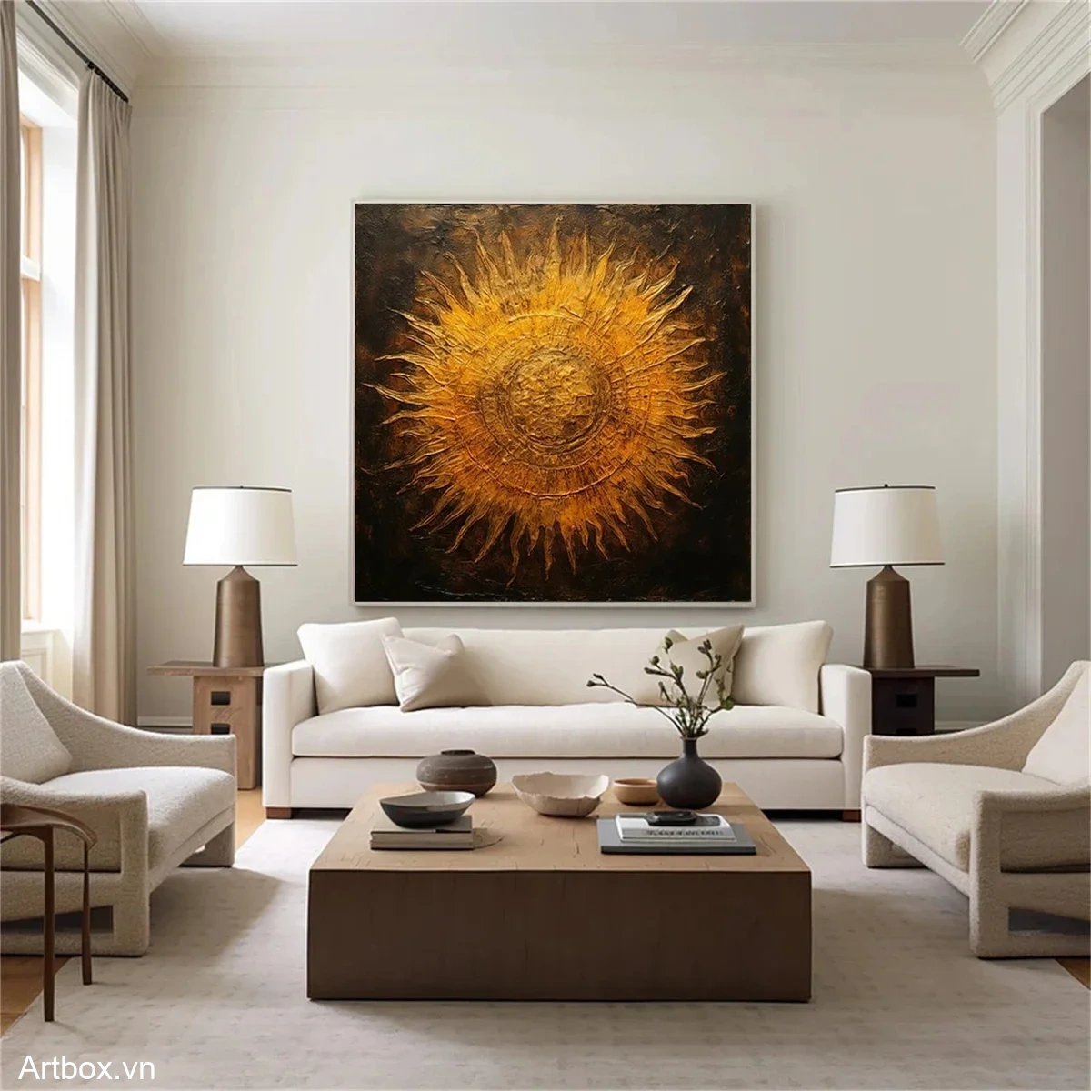 Vầng Dương Rực Rỡ - Mẫu 3