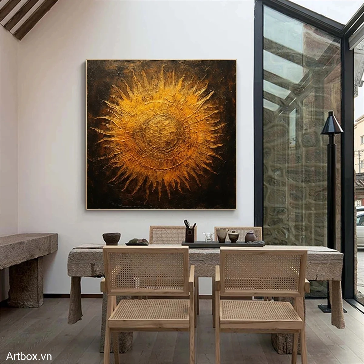 Vầng Dương Rực Rỡ - Mẫu 4