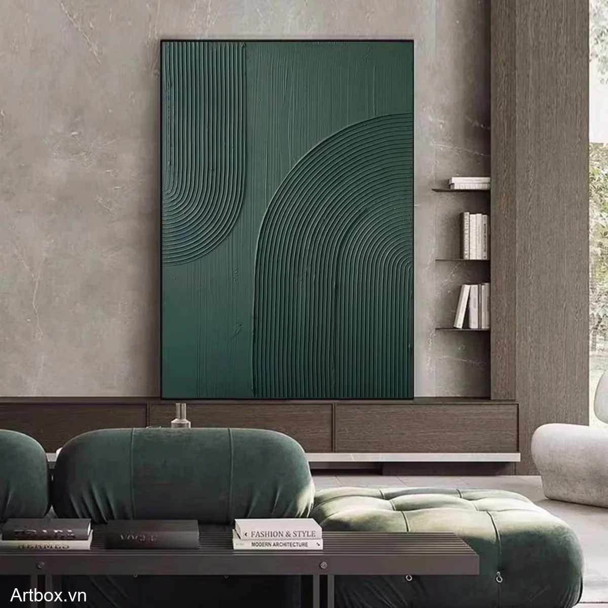 Hòa Nhạc Của Hình Khối - Mẫu 1