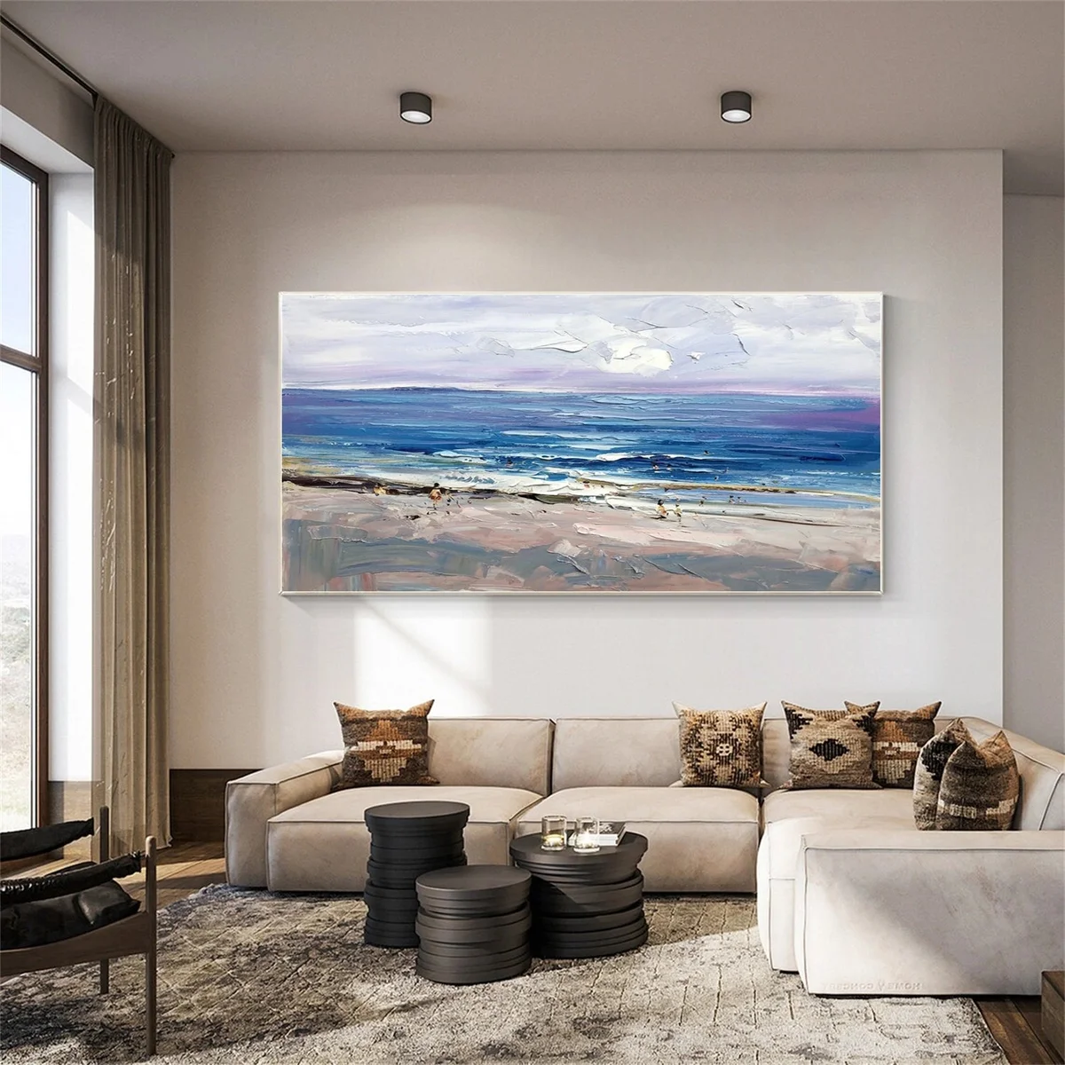 Bình Minh Trên Bãi Biển - Mẫu 2