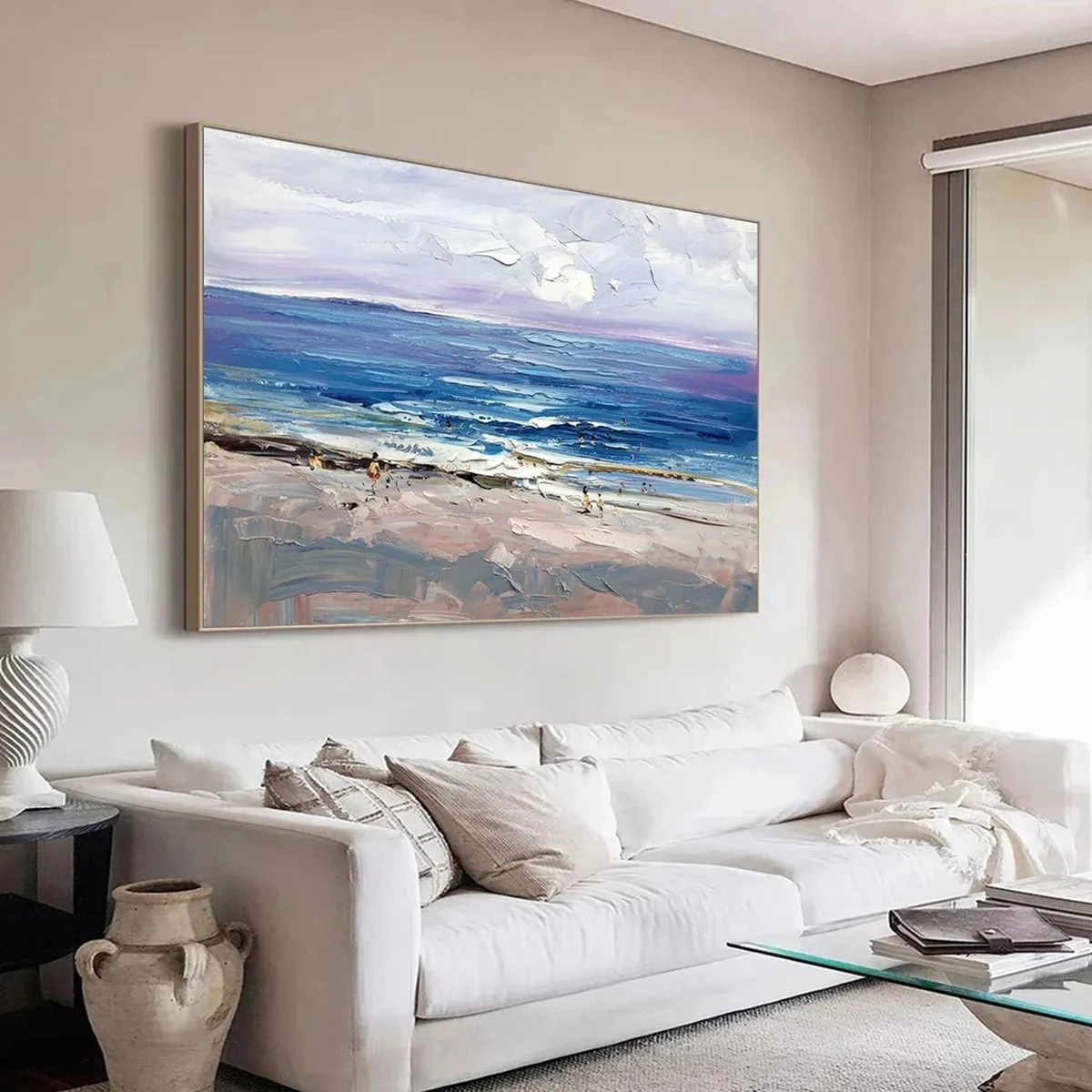 Bình Minh Trên Bãi Biển - Mẫu 3