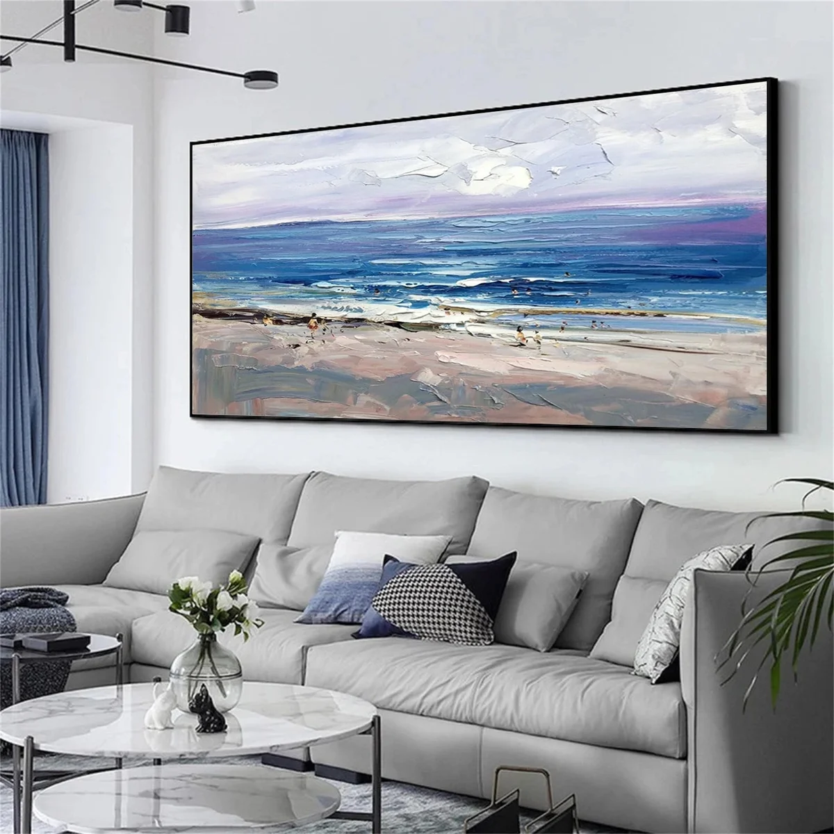 Bình Minh Trên Bãi Biển - Mẫu 4