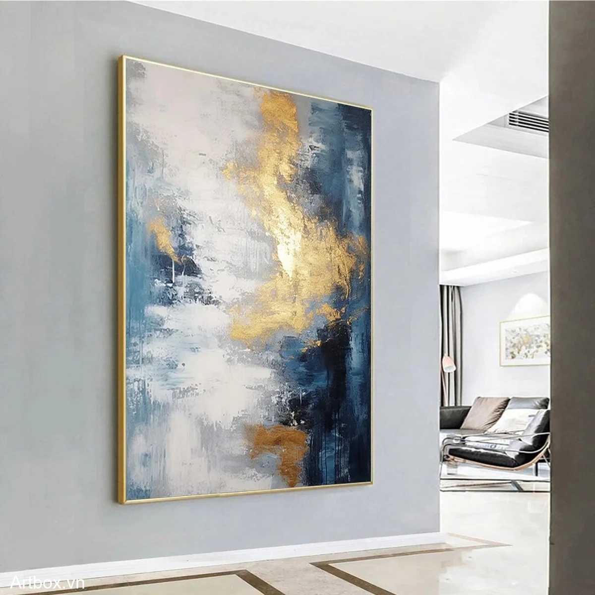 Bầu Trời Vàng Rực - Mẫu 2