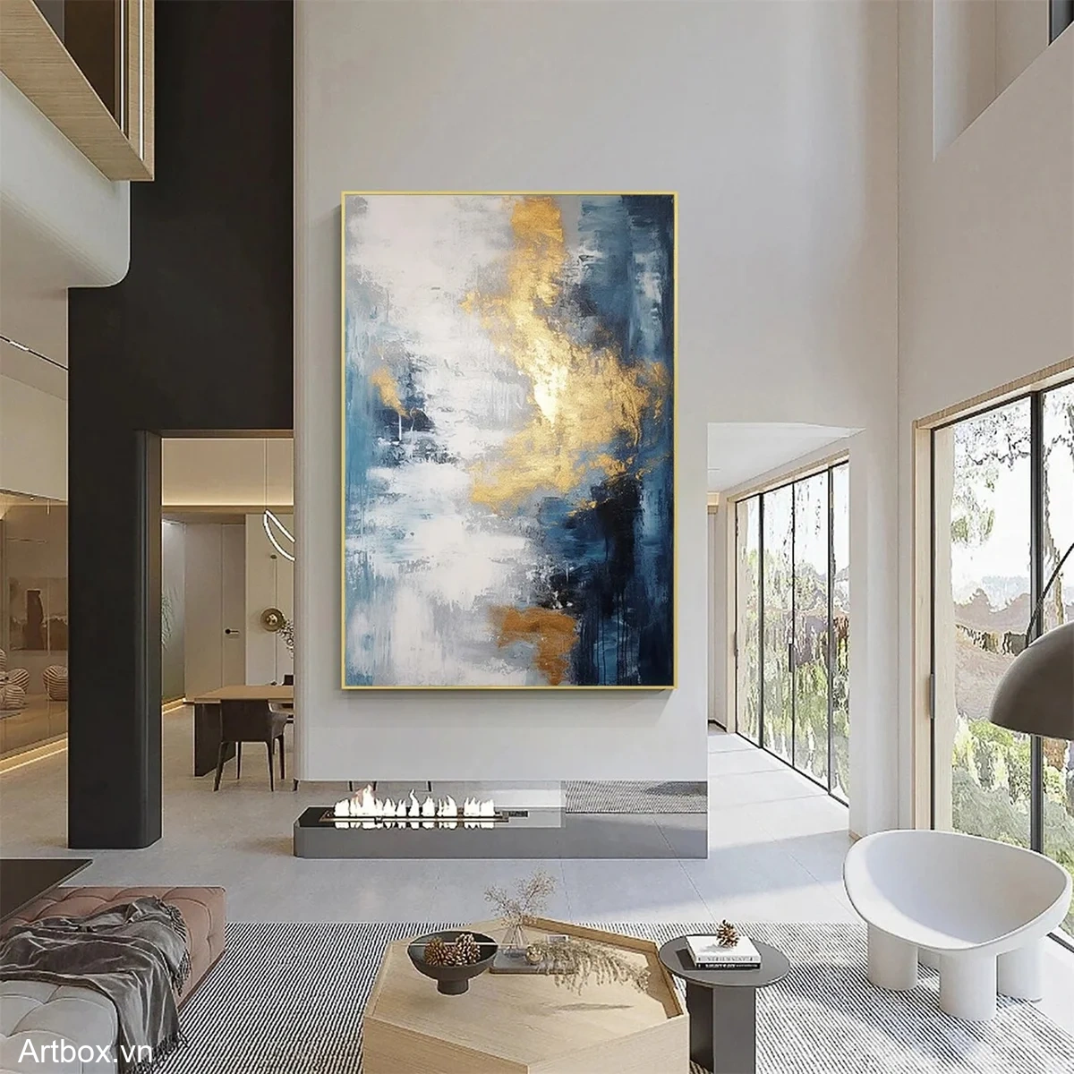 Bầu Trời Vàng Rực - Mẫu 4