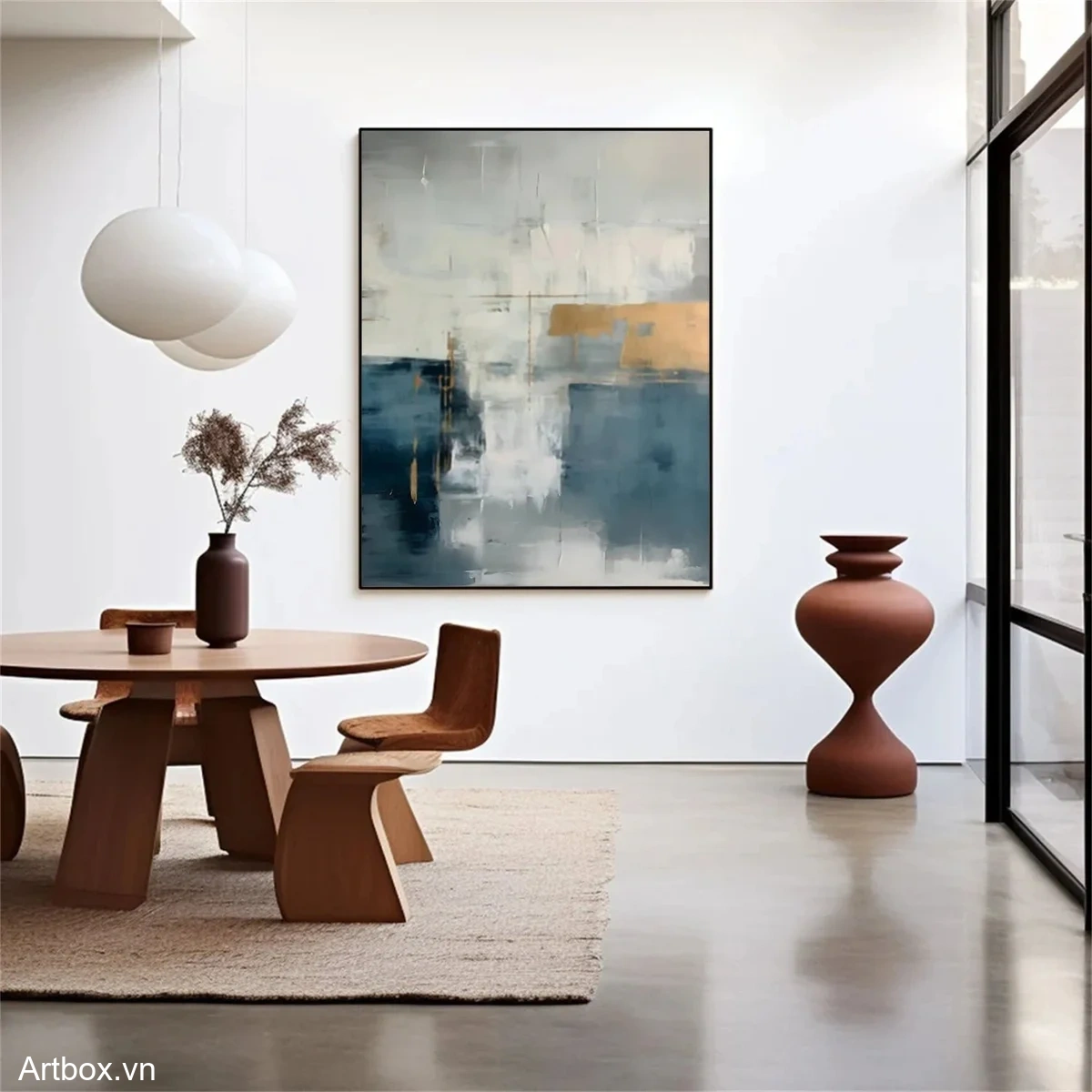 Hòa quyện sắc màu - Mẫu 4