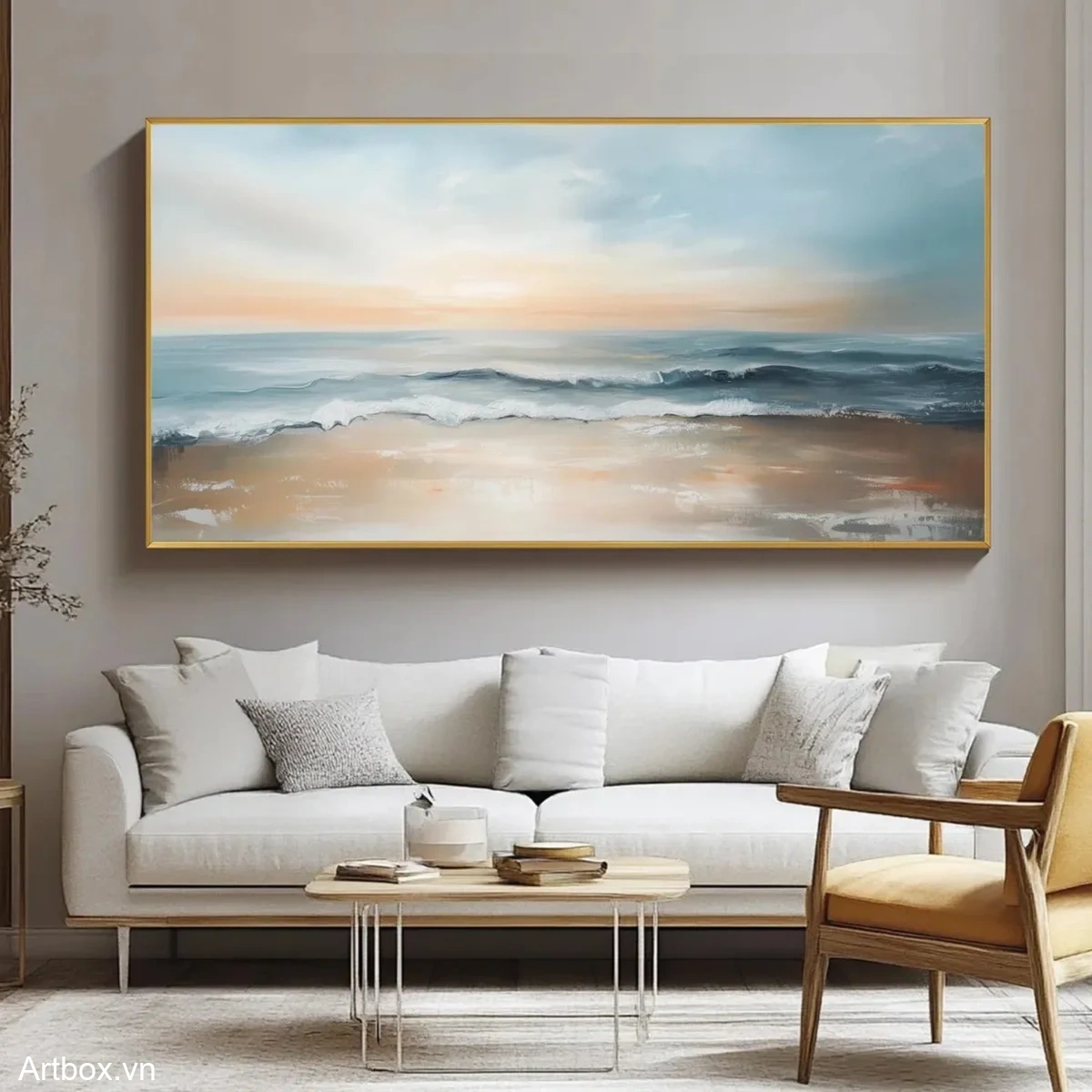 Hơi Thở Biển Cả – Tranh Sơn Acrylic Trừu Tượng Biển Xanh dương Trang Trí Phòng khách, Phòng ngủ – Phong Cách Hiện Đại Hơi Thở Biển Cả – Tranh Sơn Acrylic Trừu Tượng Biển Xanh dương Trang Trí Phòng khách, Phòng ngủ – Phong Cách Hiện Đại