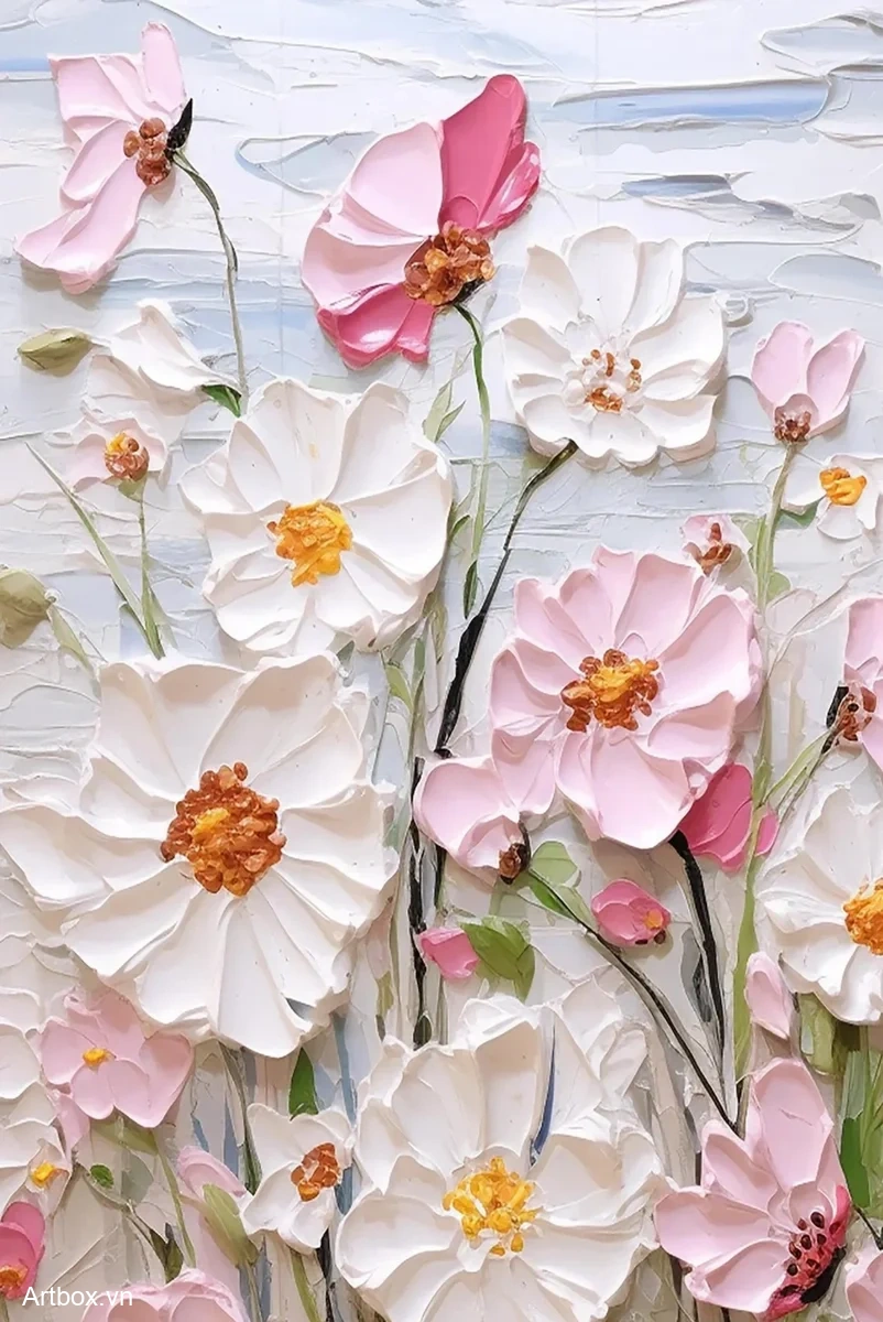 Vườn Hoa Rực Rỡ - Mẫu 2