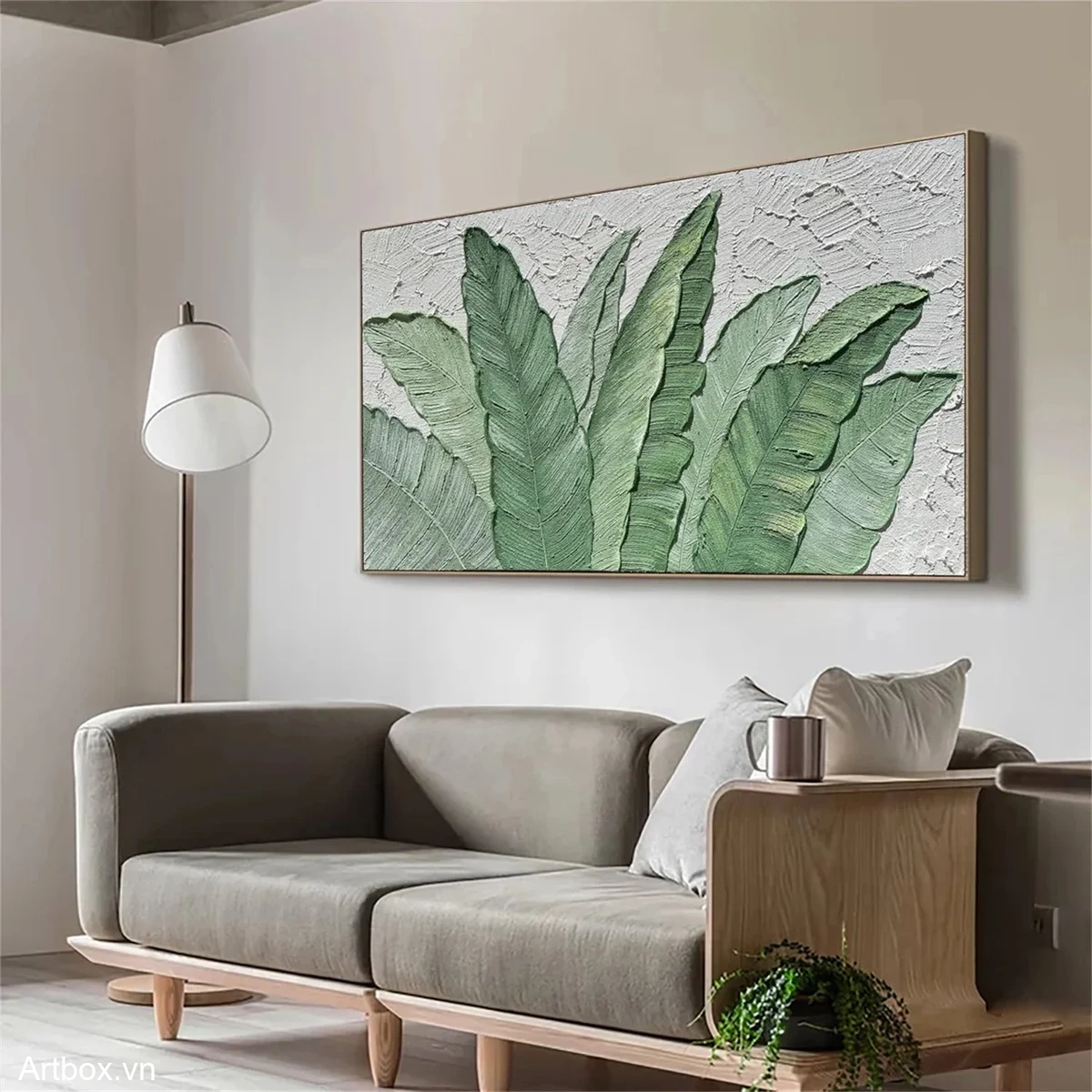 Lá Xanh Tươi Mát - Mẫu 3