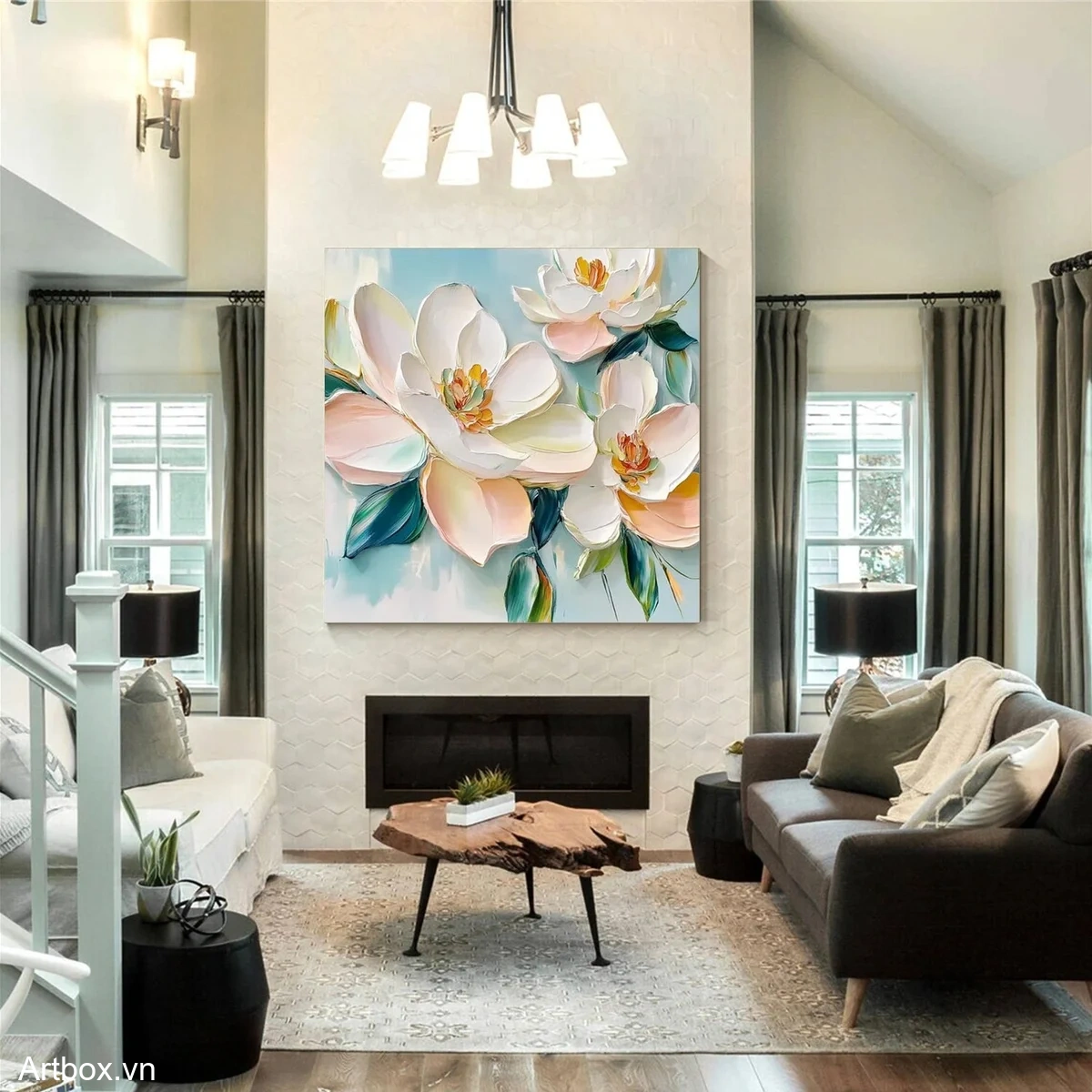 Nét Đẹp Từ Hoa - Mẫu 2