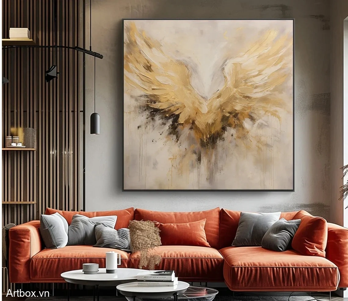 Cánh Thiên Thần Vàng - Mẫu 1