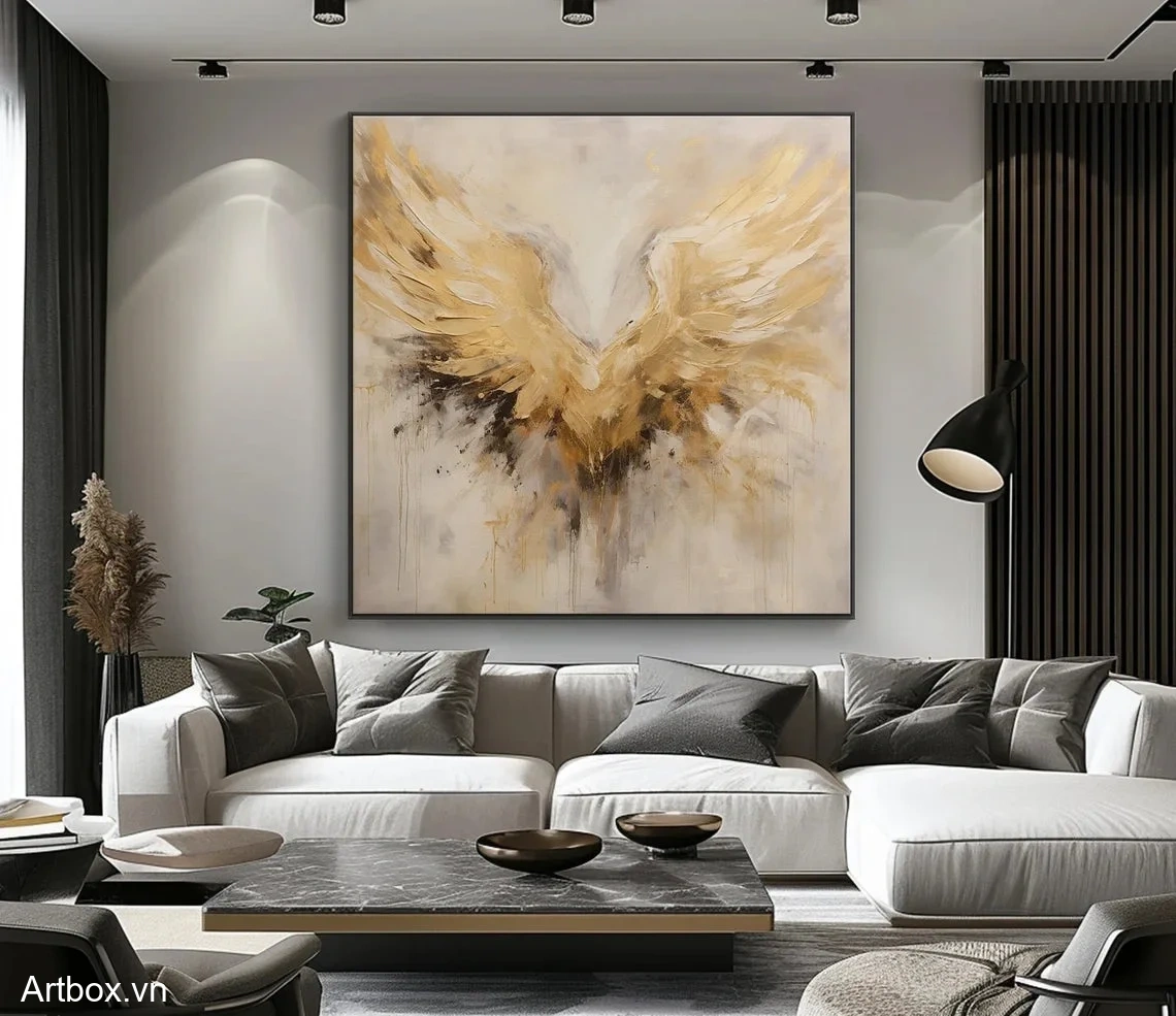 Cánh Thiên Thần Vàng - Mẫu 3