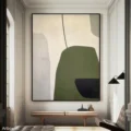 Hòa Quyện Tự Nhiên – Tranh Sơn Acrylic Trừu Tượng Trừu tượng Xanh lá Trang Trí Phòng khách, Phòng làm việc – Phong Cách Hiện Đại Hòa Quyện Tự Nhiên – Tranh Sơn Acrylic Trừu Tượng Trừu tượng Xanh lá Trang Trí Phòng khách, Phòng làm việc – Phong Cách Hiện Đại