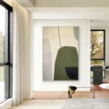 Hòa Quyện Tự Nhiên – Tranh Sơn Acrylic Trừu Tượng Trừu tượng Xanh lá Trang Trí Phòng khách, Phòng làm việc – Phong Cách Hiện Đại Hòa Quyện Tự Nhiên – Tranh Sơn Acrylic Trừu Tượng Trừu tượng Xanh lá Trang Trí Phòng khách, Phòng làm việc – Phong Cách Hiện Đại