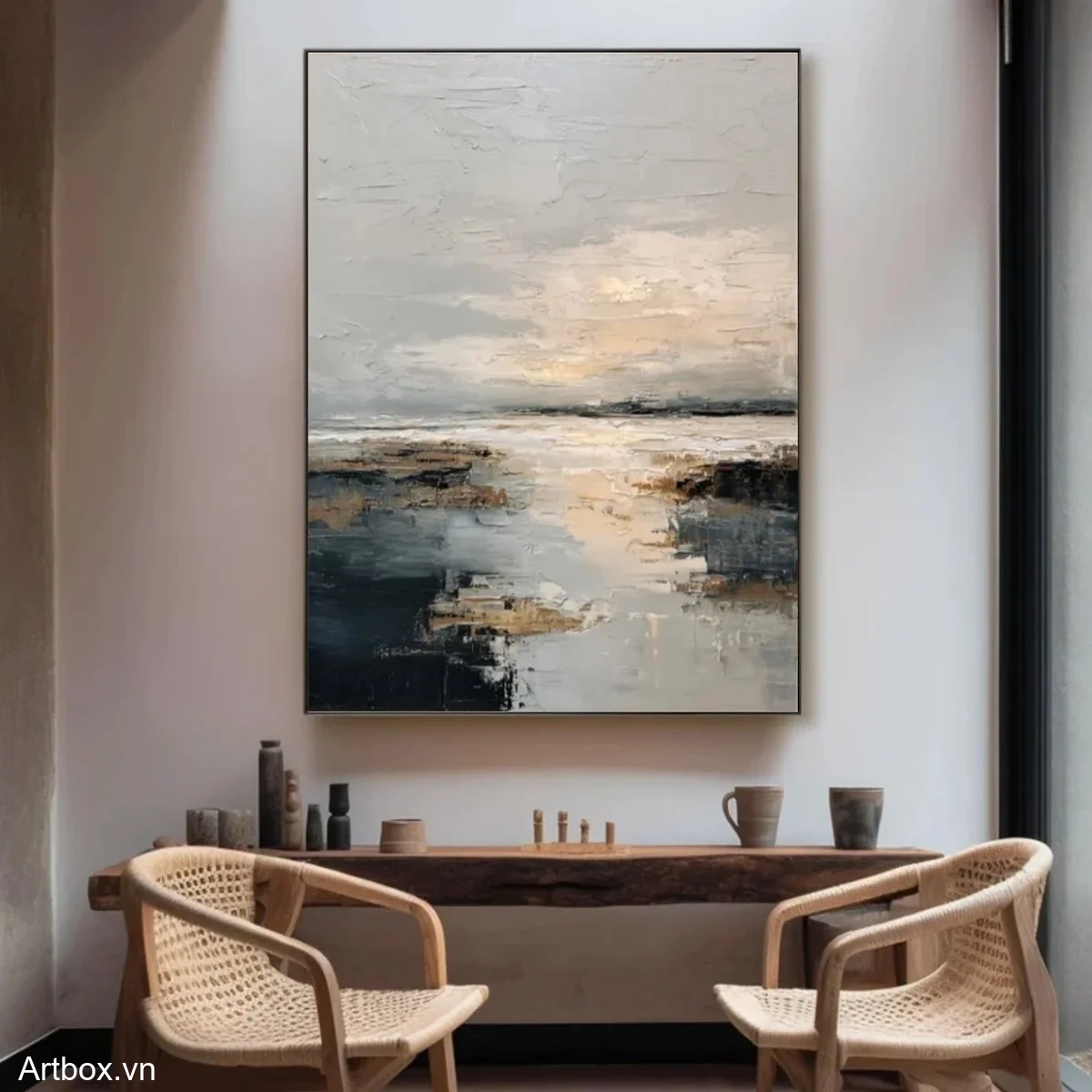 Bình Yên Trên Mặt Nước - Mẫu 1