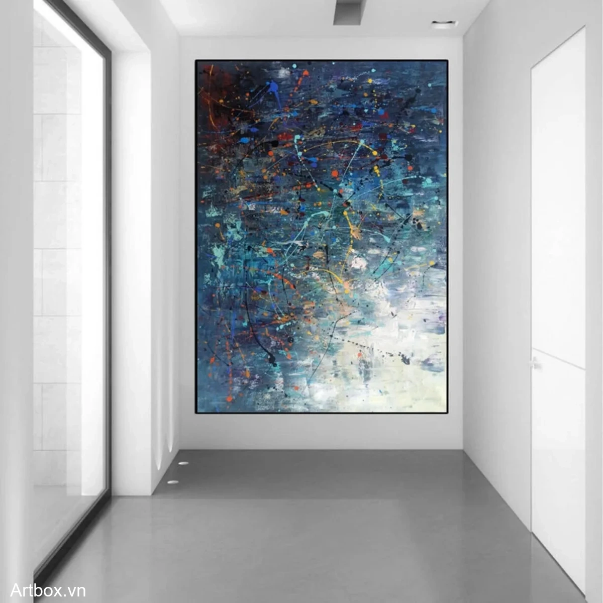 Bức Tranh Cảm Xúc – Tranh Sơn Acrylic Trừu Tượng Trừu tượng Đa sắc Trang Trí Phòng khách, Văn Phòng – Phong Cách Hiện Đại Bức Tranh Cảm Xúc – Tranh Sơn Acrylic Trừu Tượng Trừu tượng Đa sắc Trang Trí Phòng khách, Văn Phòng – Phong Cách Hiện Đại