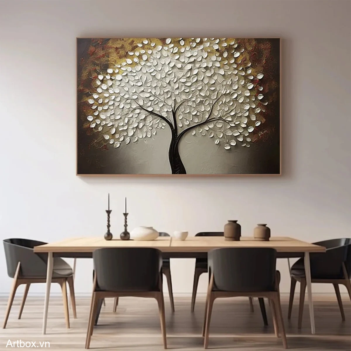 Cây Trắng Tỏa Sáng - Mẫu 2