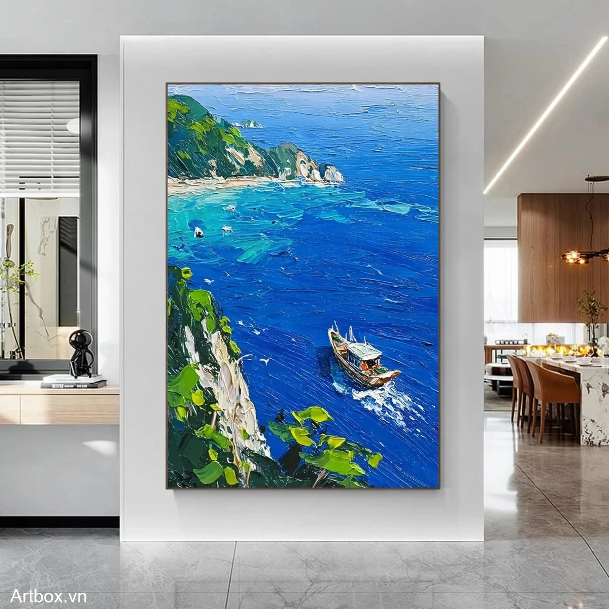 Biển Xanh Dịu Dàng - Mẫu 2