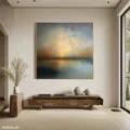 Bình Minh Tĩnh Lặng – Tranh Sơn Acrylic Trừu Tượng Hồ nước Đa sắc Trang Trí Phòng ngủ, Phòng khách – Phong Cách Hiện Đại Bình Minh Tĩnh Lặng – Tranh Sơn Acrylic Trừu Tượng Hồ nước Đa sắc Trang Trí Phòng ngủ, Phòng khách – Phong Cách Hiện Đại