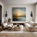 Bình Minh Tĩnh Lặng – Tranh Sơn Acrylic Trừu Tượng Hồ nước Đa sắc Trang Trí Phòng ngủ, Phòng khách – Phong Cách Hiện Đại Bình Minh Tĩnh Lặng – Tranh Sơn Acrylic Trừu Tượng Hồ nước Đa sắc Trang Trí Phòng ngủ, Phòng khách – Phong Cách Hiện Đại