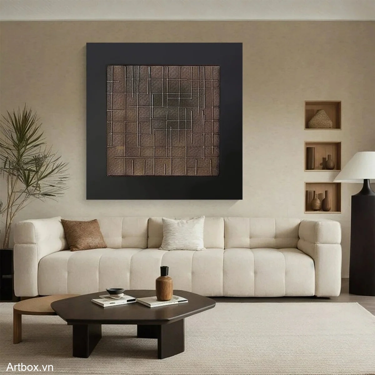 Hòa Quyện Đường Nét - Mẫu 3