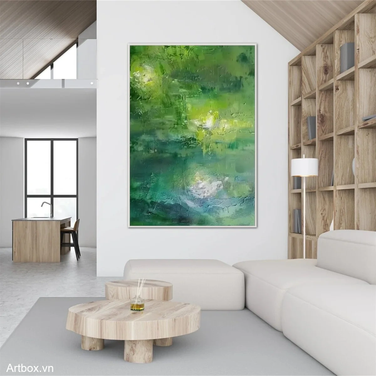 Hòa Quyện Xanh Tươi - Mẫu 1