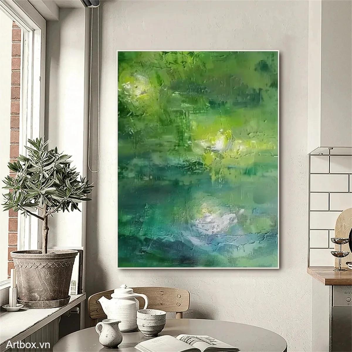 Hòa Quyện Xanh Tươi - Mẫu 3