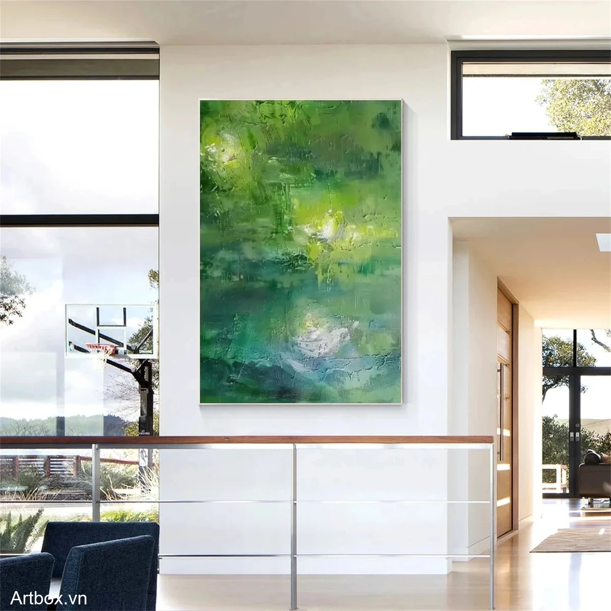 Hòa Quyện Xanh Tươi - Mẫu 4