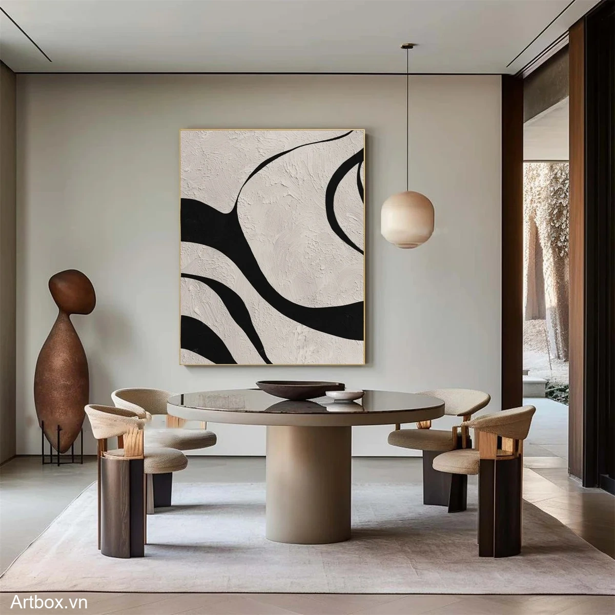 Dòng Chảy Tĩnh Lặng - Mẫu 3